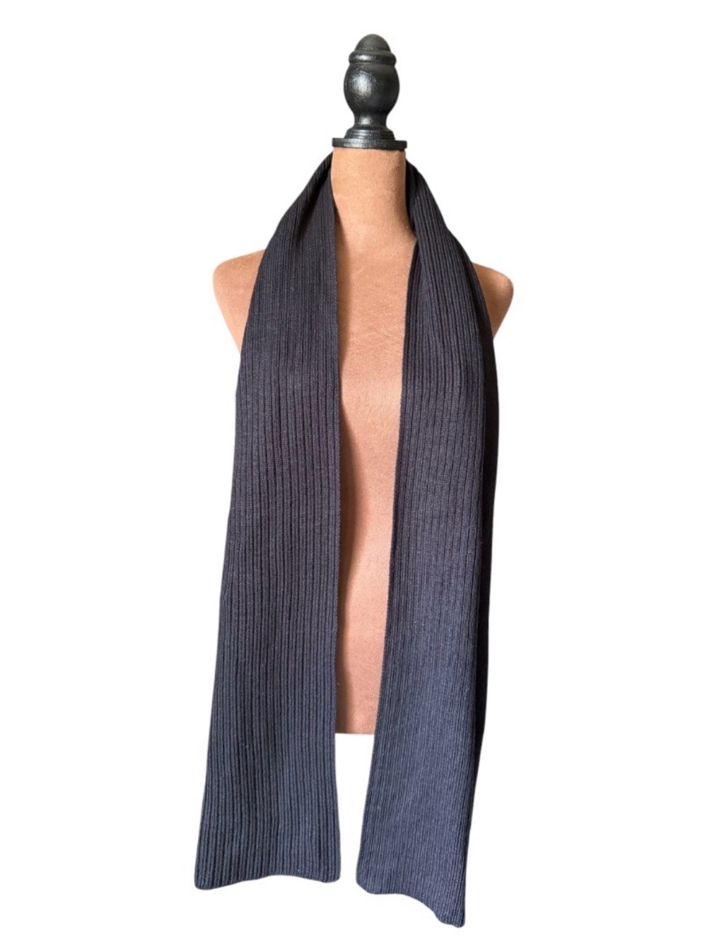 Calvin Klein Women's Black Scarf One Size 68 Inches Long
